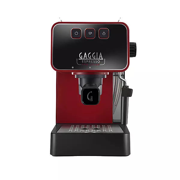 Gaggia Espressomaskin Evolution röd framifrån