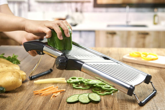 Nordkök 126052 Mandolin Rostfri/Svart