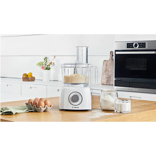 Bosch MCM3110W Matberedare 800 W, vit