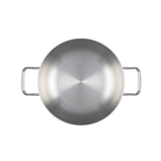 Heirol HE-87126 Traktörpanna 26 cm, 3,4 liter Steely Classic Triply