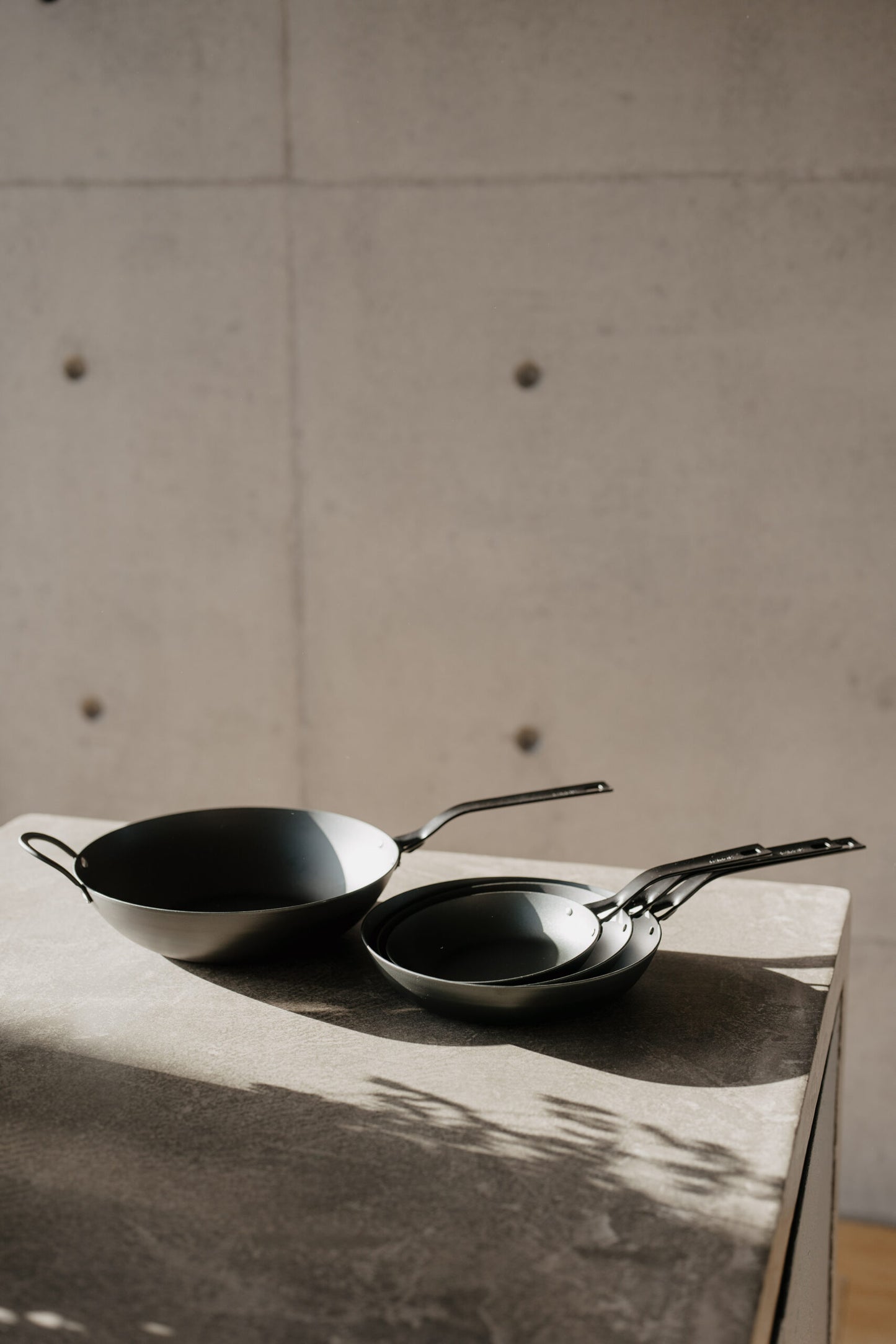 Heirol HE-84133 Wok Kolstål 33 cm