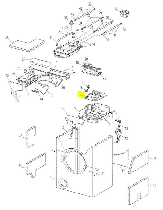 Kenny 033937 Control electronic_styrelektronik Pos8_S1
