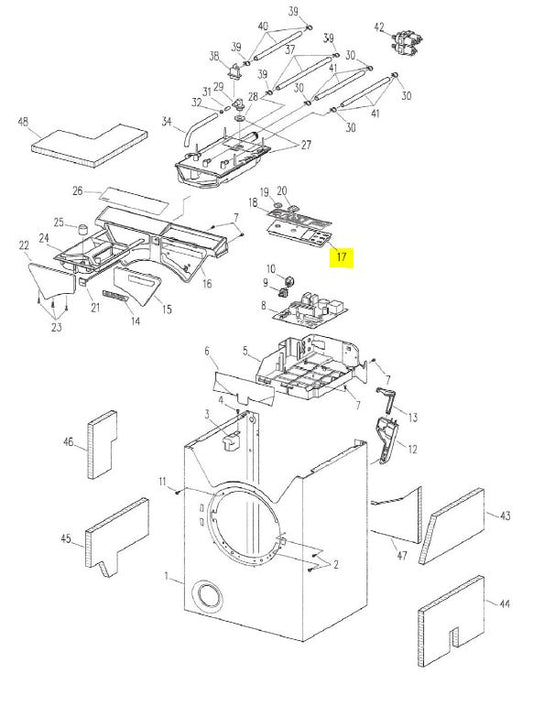 Kenny A419448000-001 electronic 360/380_Elektronisk display_Pos17_S1