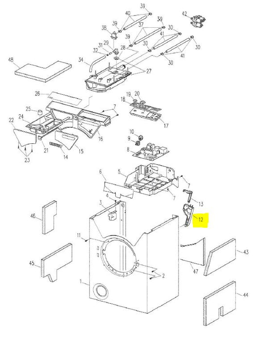 Kenny R031142 Türverschluß Door lock_Lucklås Pos12_S1