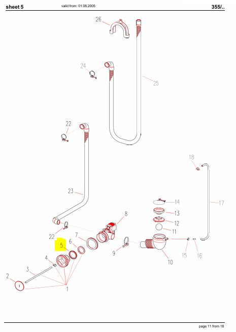 Kenny A414053001 Schliessgummi_packning renssil_Pos5_S5