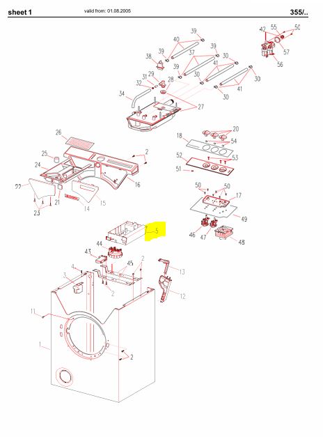 Kenny SO188457 kretskort 033938 Pos5_S1