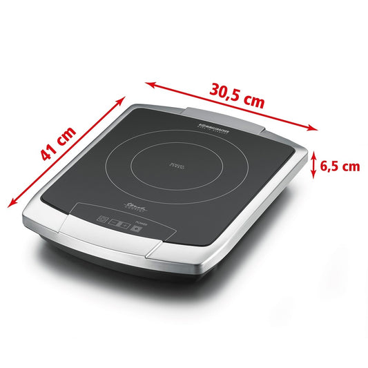 Rommelsbacher CT 2203/TC ENKEL KOKPLATTA CERAN® med måttangivelser