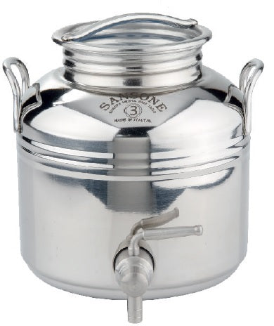Sansone F003EU rostfri vätskebehållare 3 liter med tappkran