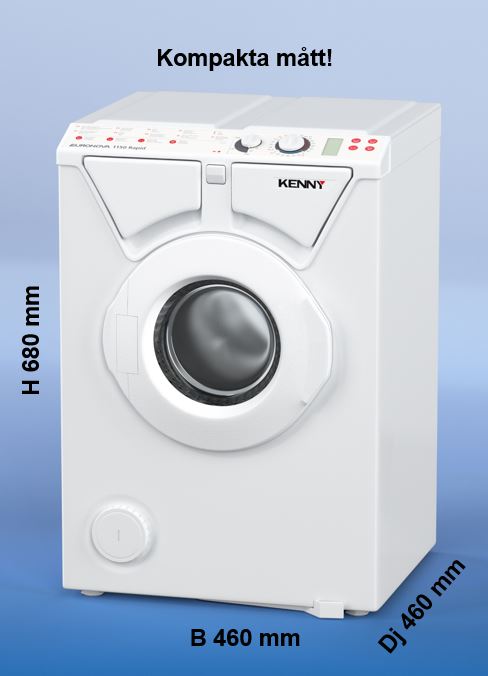 Kenny WA380 Euronova 1150 Rapid Tvättmaskin
