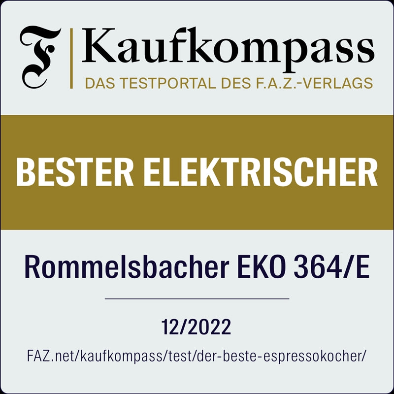 Rommelsbacher EKO 364/E ElPresso mini Mockabryggare Rostfritt