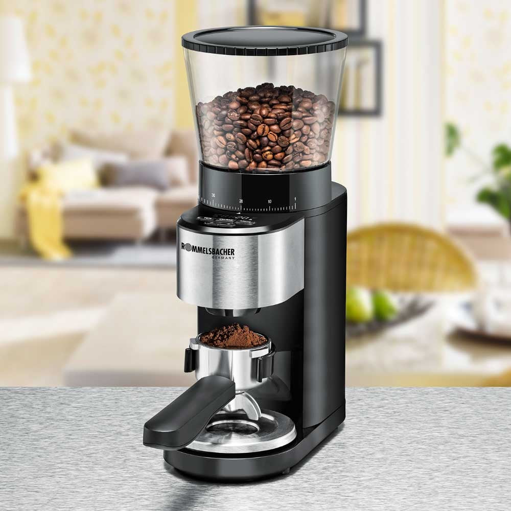 Rommelsbacher EKM 500 Kaffekvarn med våg