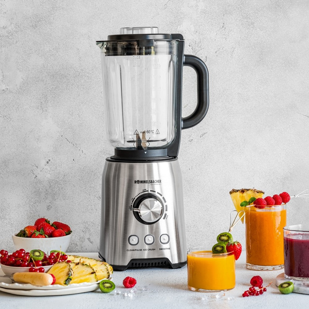 Rommelsbacher MX 1250 Blender Miljöbils med mat runt blender