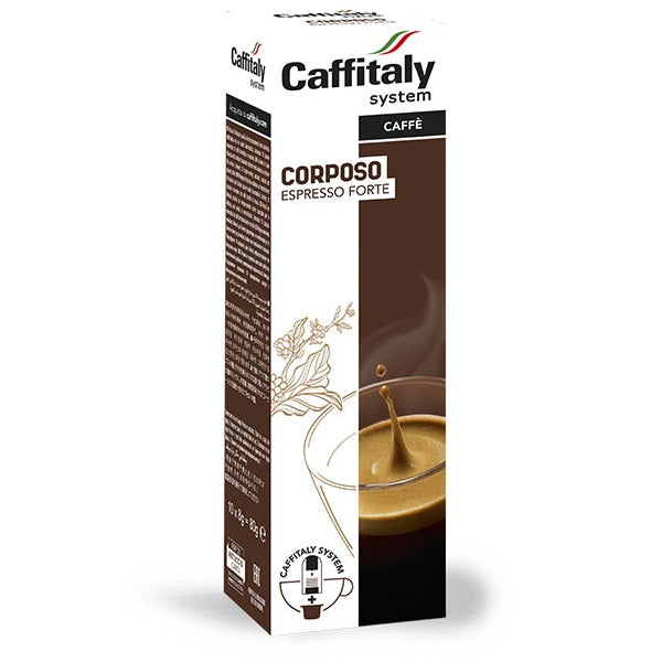 Förpackning Caffitaly 750021 Ecaffe Corposo Kaffekapslar 10st