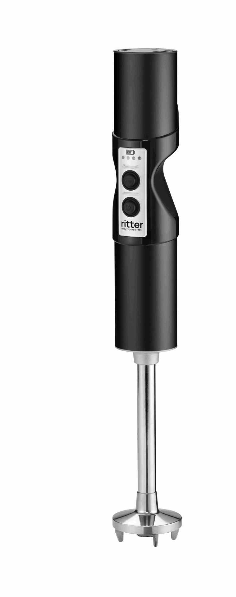 Ritter 628063 sladdlös stavmixer vertico⁷ Plus - Svart med 4 tillbehör