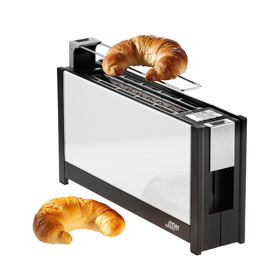 Ritter 630001 Merido5 brödrost Vit Med brödvärmningstillsats