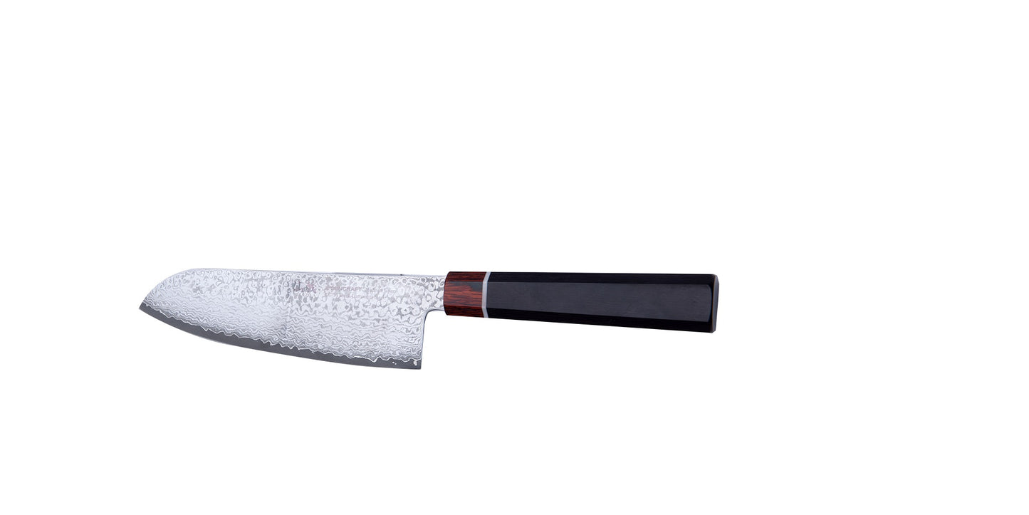 Suncraft Octa 105698 Santoku 167mm - handtag höger blad vänster