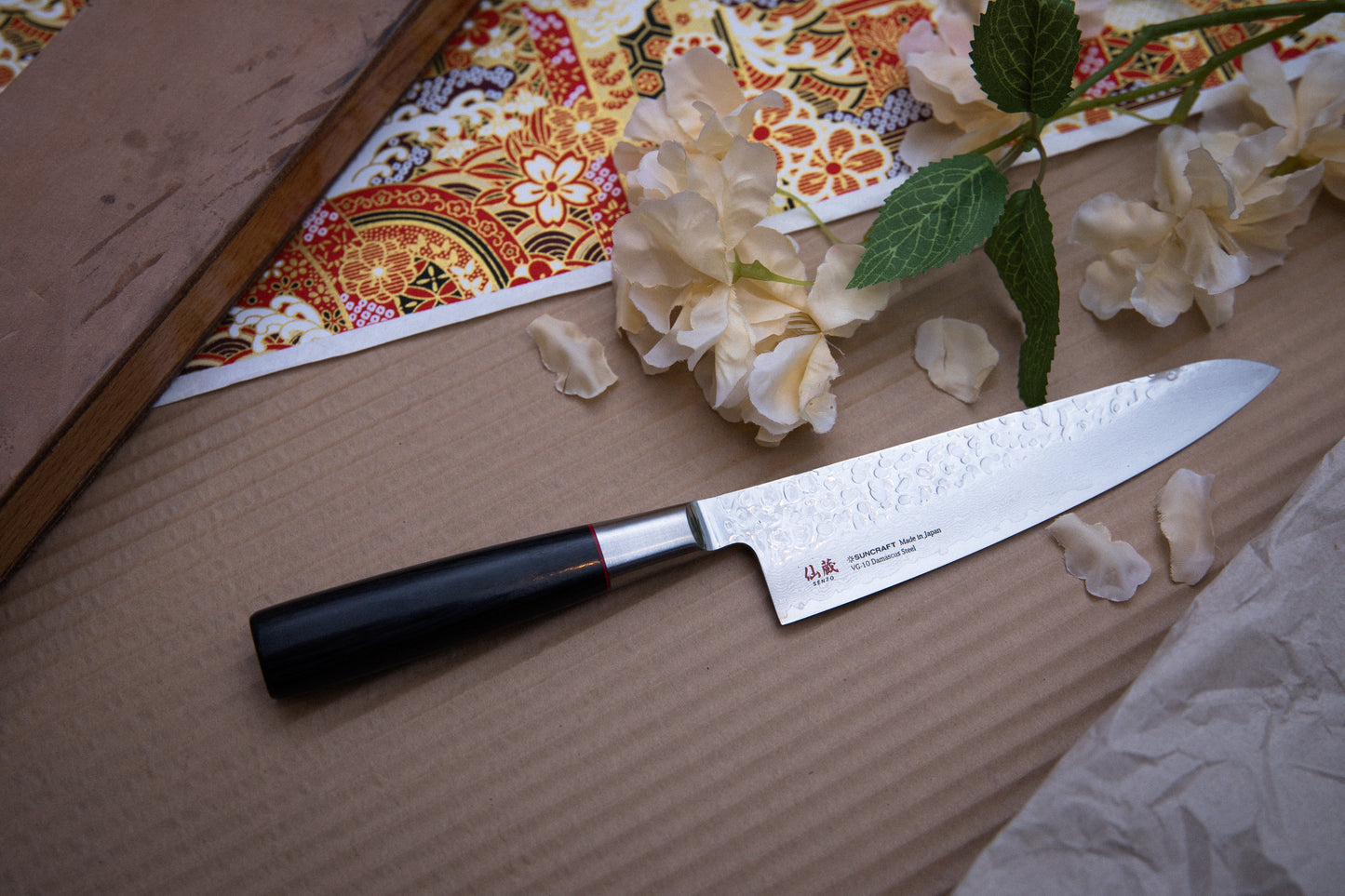 Suncraft Senzo 11111 Smal Santoku 143mm