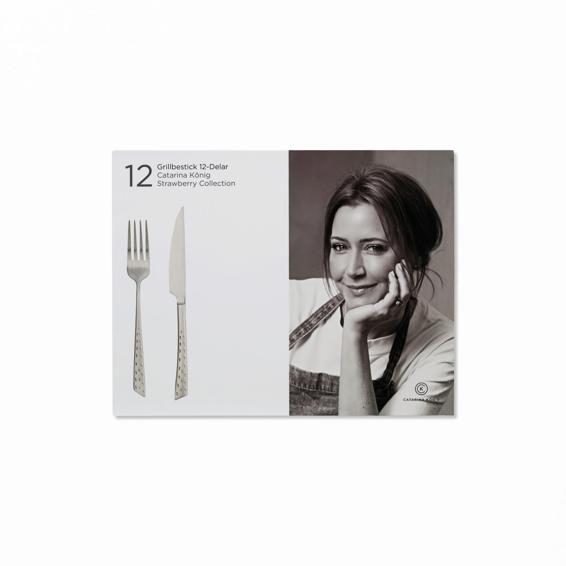 Presentkartong Catarina König 1210 Kött & Grillbestick Strawberry 12-delar