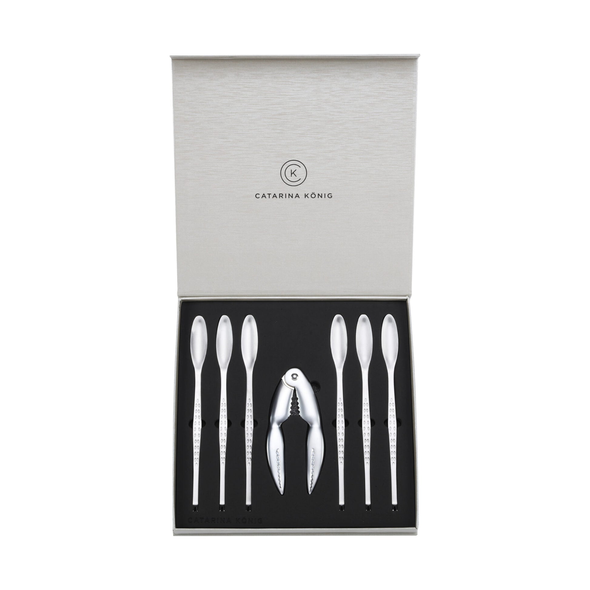 Catarina König 1212 Skaldjursset Strawberry 7-delar i giftbox