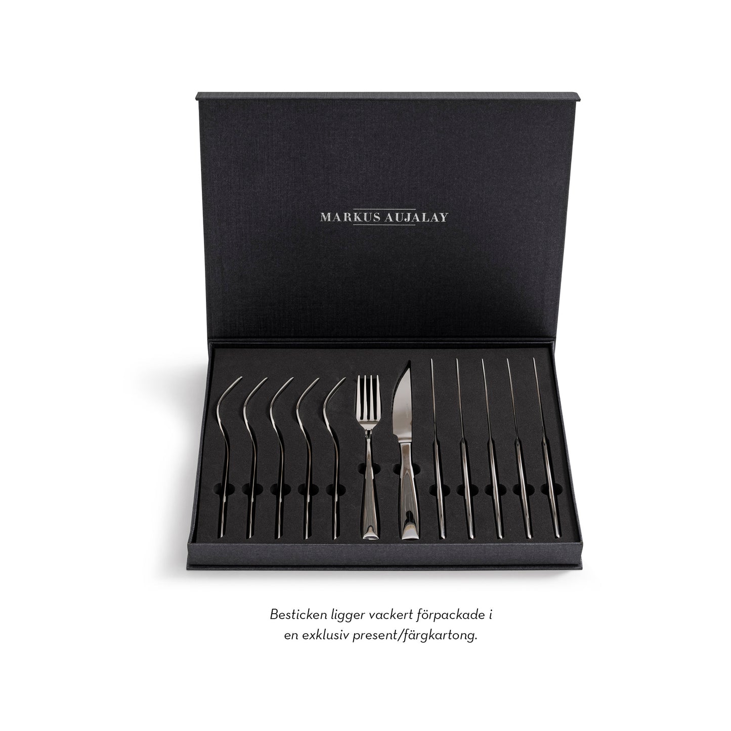 Markus Aujalay 1215C Kött- & grillbestick Signature 12 Delar i presentkartong