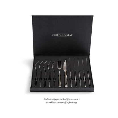 Markus Aujalay 1215C Kött- & grillbestick Signature 12 Delar i presentkartong