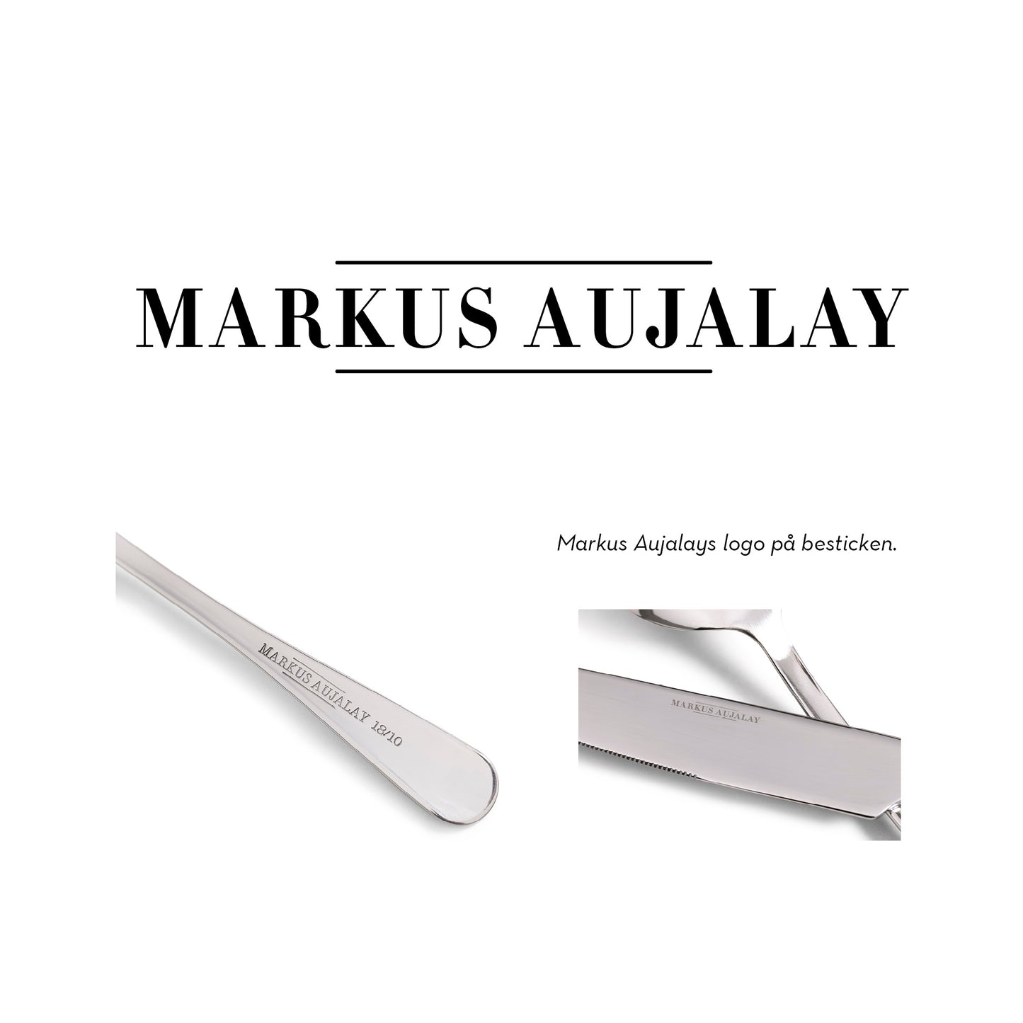 Detaljbild Markus Aujalay  9023 Bestickset 50 Delar