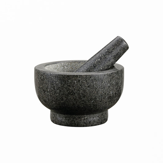 Catarina König 1217 Mortel 14cm Svart Polerad