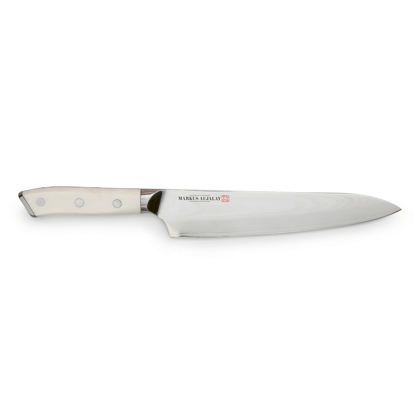 Markus Aujalay 1220 Kockkniv 32cm Damaskus