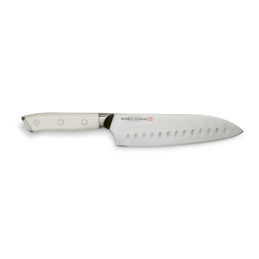 Markus Aujalay 1221 Japansk Kockkniv 30cm Damaskus