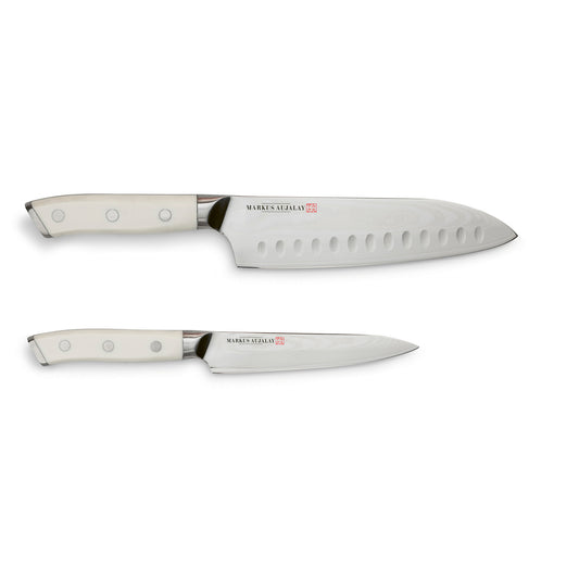Markus Markus Aujalay 1223 Japanska 2-Dels Knivset Damaskus