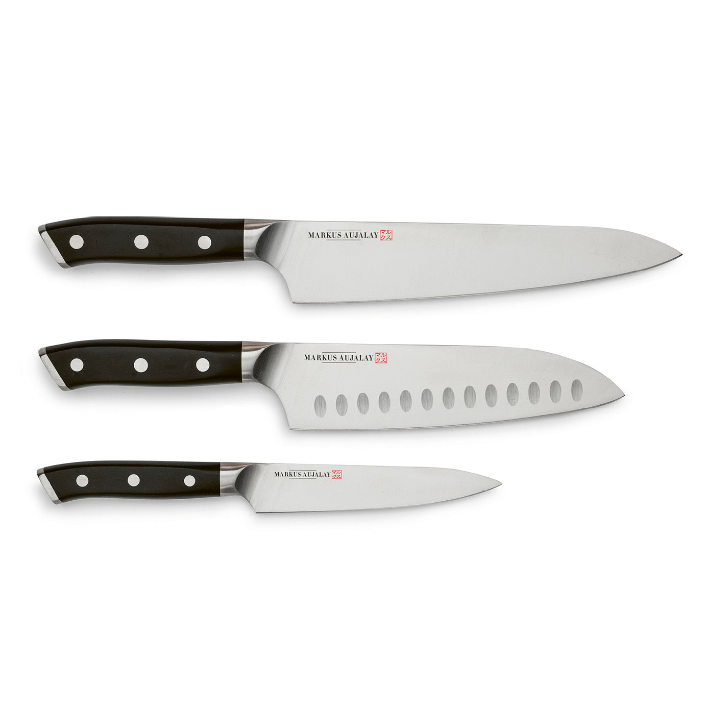 Markus Aujalay 1245  3-Dels Knivset Classic