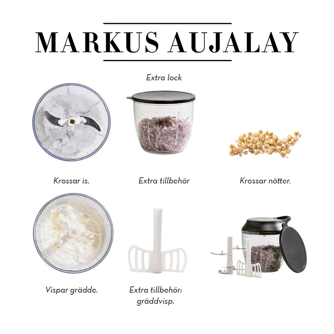 Detaljbild tillbehör till Markus Aujalay 1271C  Universalhackare