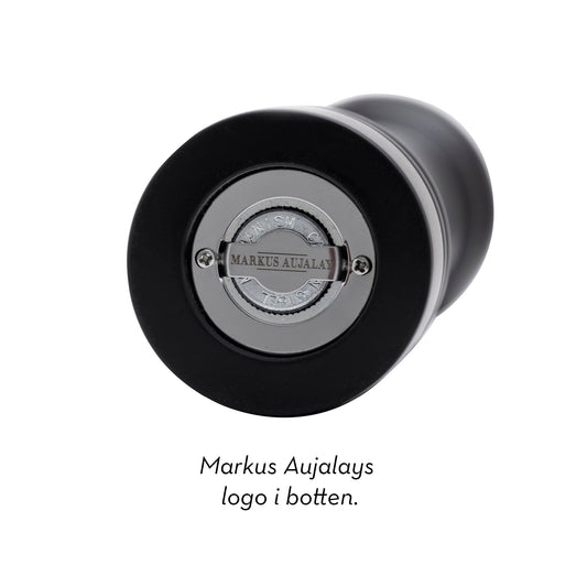 Detaljbild undersida Markus Aujalay 1304C Salt & Pepparkvarn