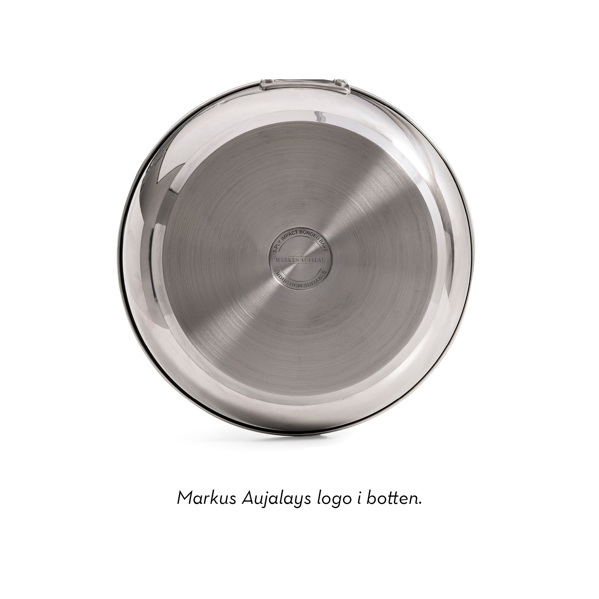 Detaljbild botten Markus Aujalay Stekpanna Classic