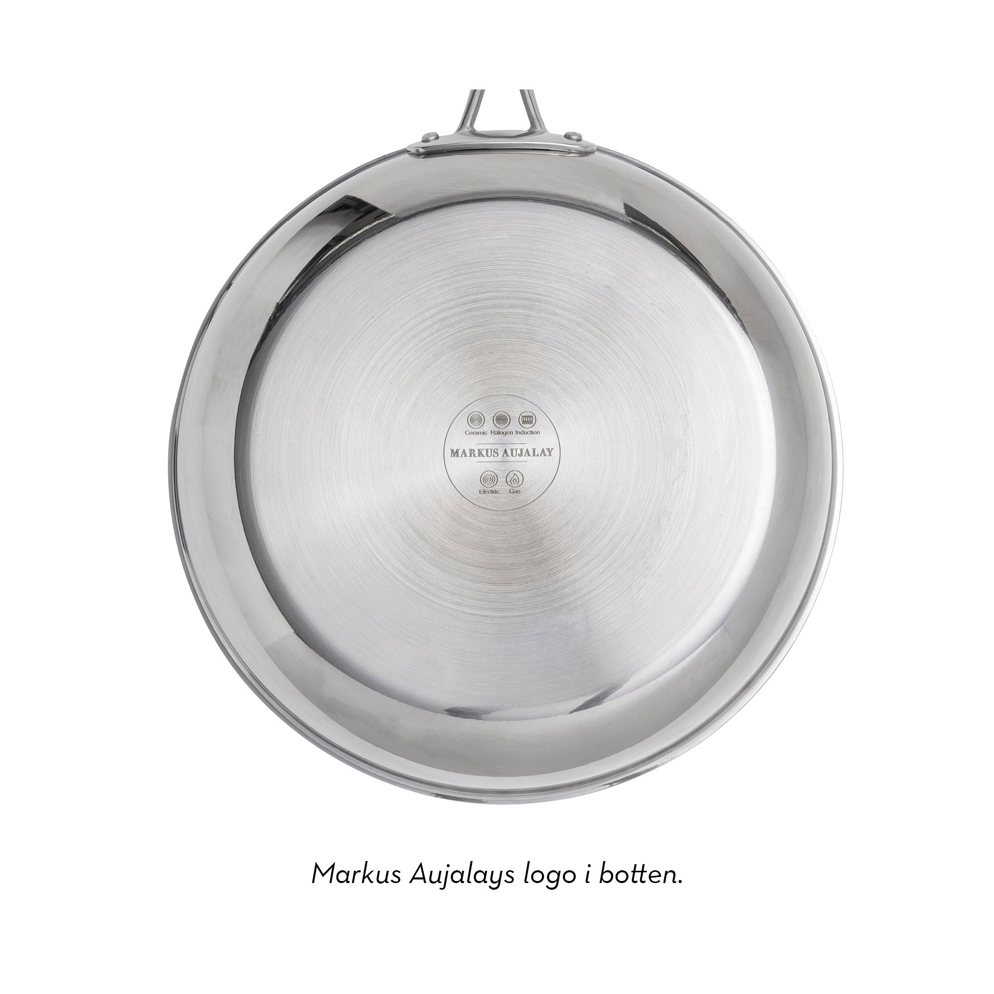 Markus Aujalay 1357C Steelsafe Stekpanna 28cm Botten