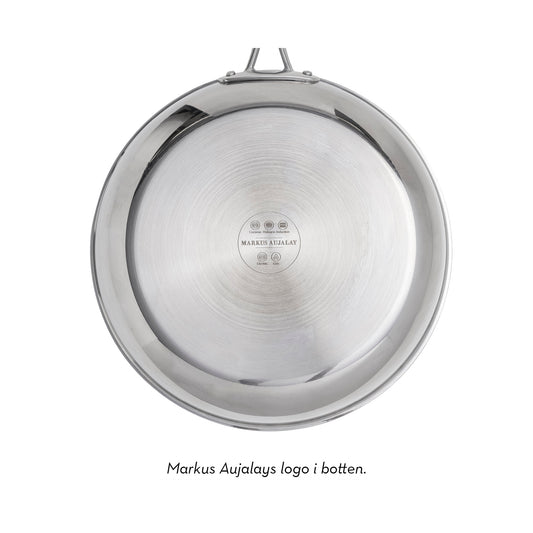 Markus Aujalay 1357C Steelsafe Stekpanna 28cm Botten