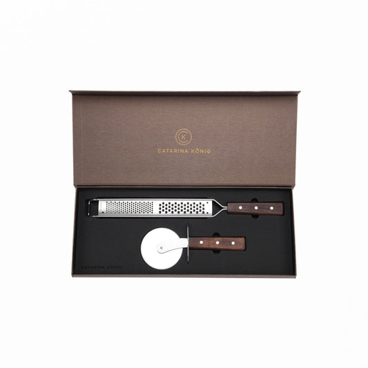 Catarina König 1510 Rivjärn & Pizzaskärare i giftbox
