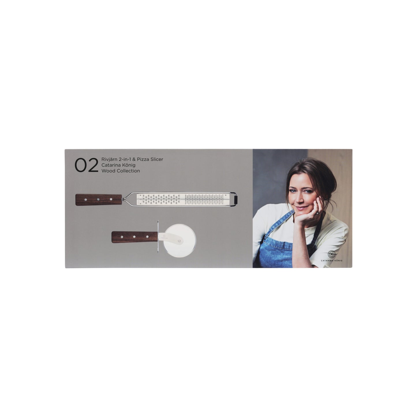 Catarina König 1510 Rivjärn & Pizzaskärare i giftbox