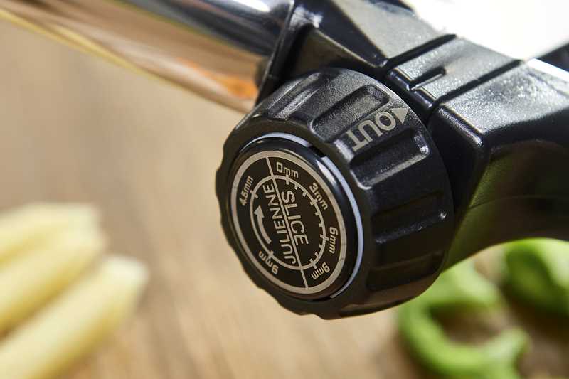 Nordkök 126052 Mandolin Rostfri/Svart