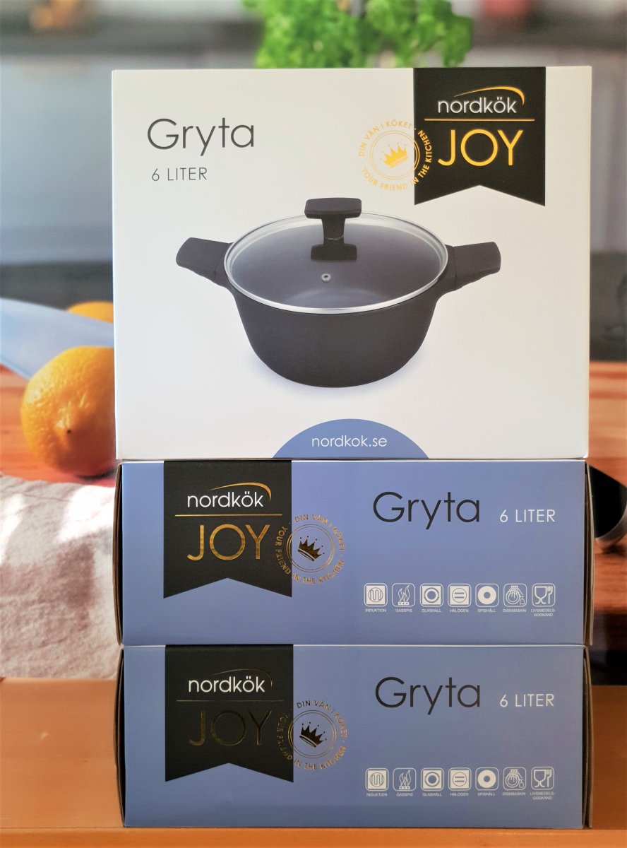Förpackning Nordkök 80260 JOY Gryta 6L