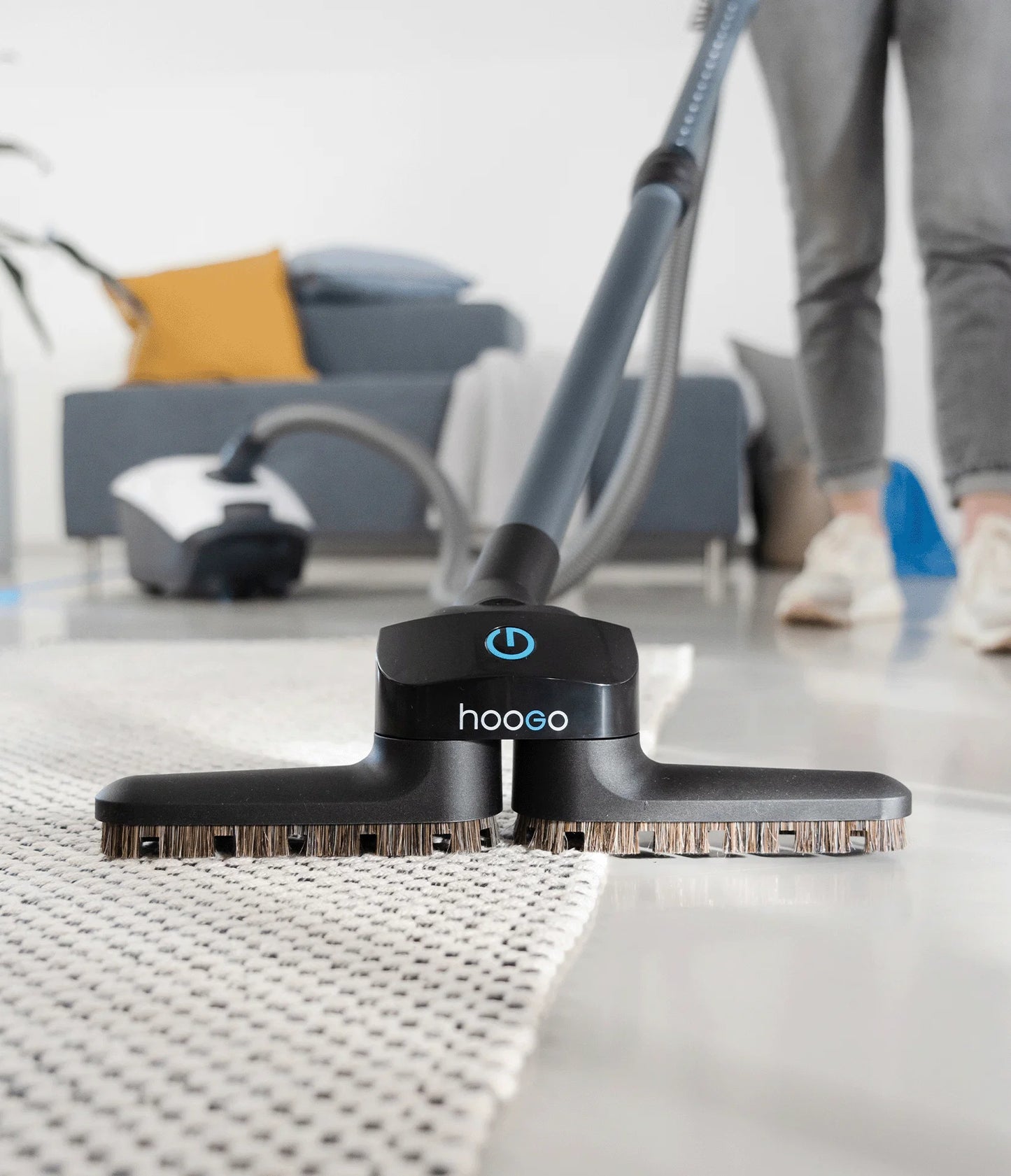 Hoogo B3+ Dammsugare med flipflop-munstycke – Antracit
