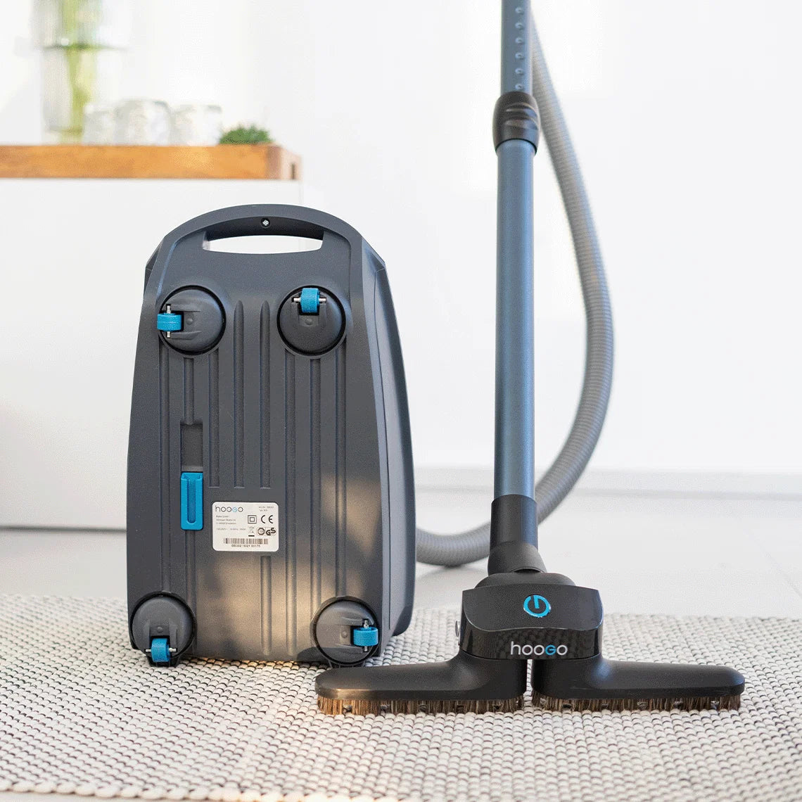 Hoogo B3+ Dammsugare med flipflop-munstycke – Antracit