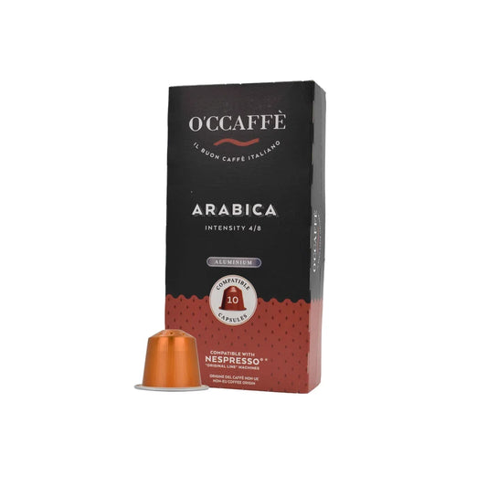 O'Ccaffè Arabica kaffekapslar 10-pack för Nespresso® Original