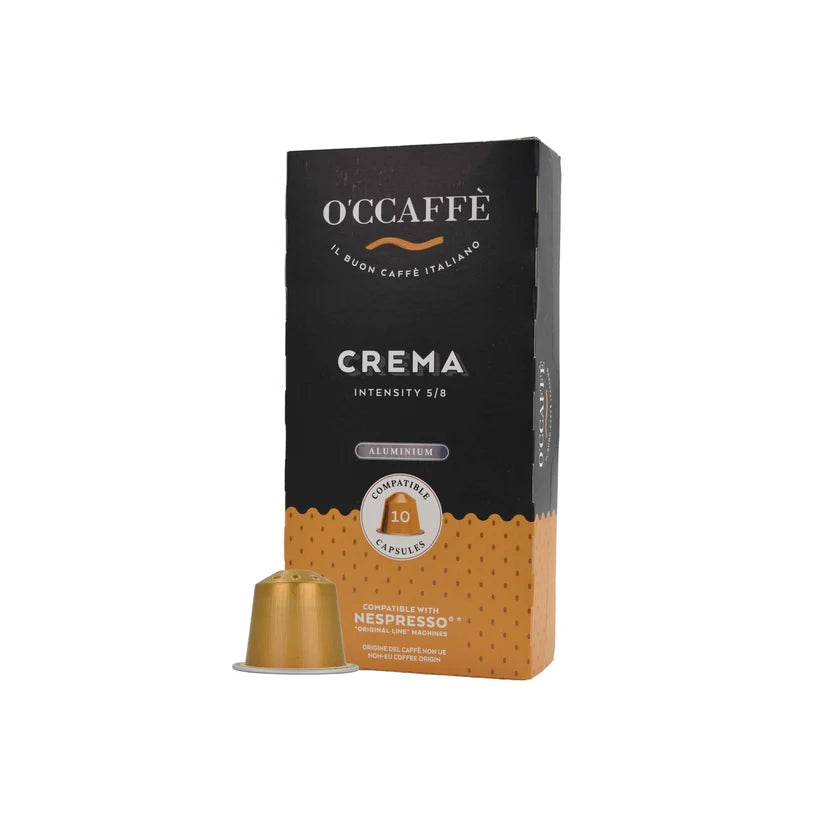 O'Ccaffè Crema kaffekapslar 10-pack för Nespresso® Original