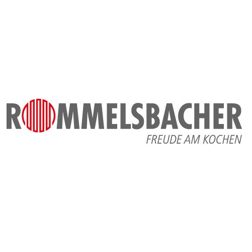 Rommelsbacher logotyp med texten FREUDE AM KOCHEN