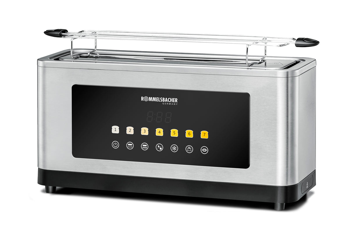 Rommelsbacher TOL 1000 Brödrost med automatisk brödhiss long slot