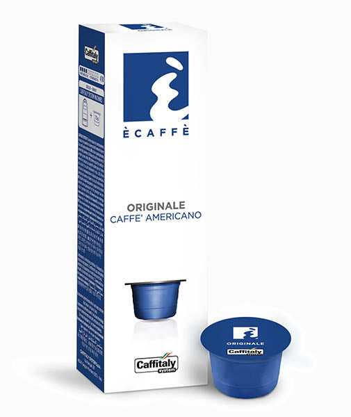 Caffitaly 750076 Ecaffe Americano Kaffekapslar 10st