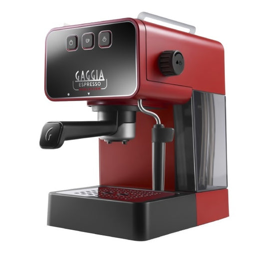 Gaggia Espressomaskin Evolution röd fr vänster