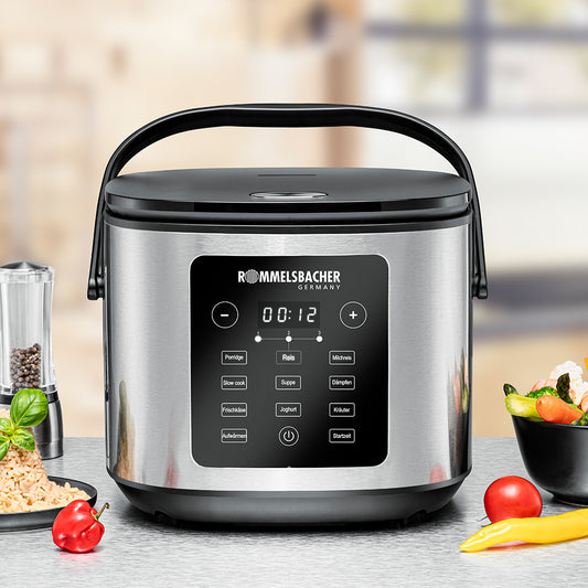 Detaljbild displa Rommelsbacher MRK 950 Multiriskokare 5 liter