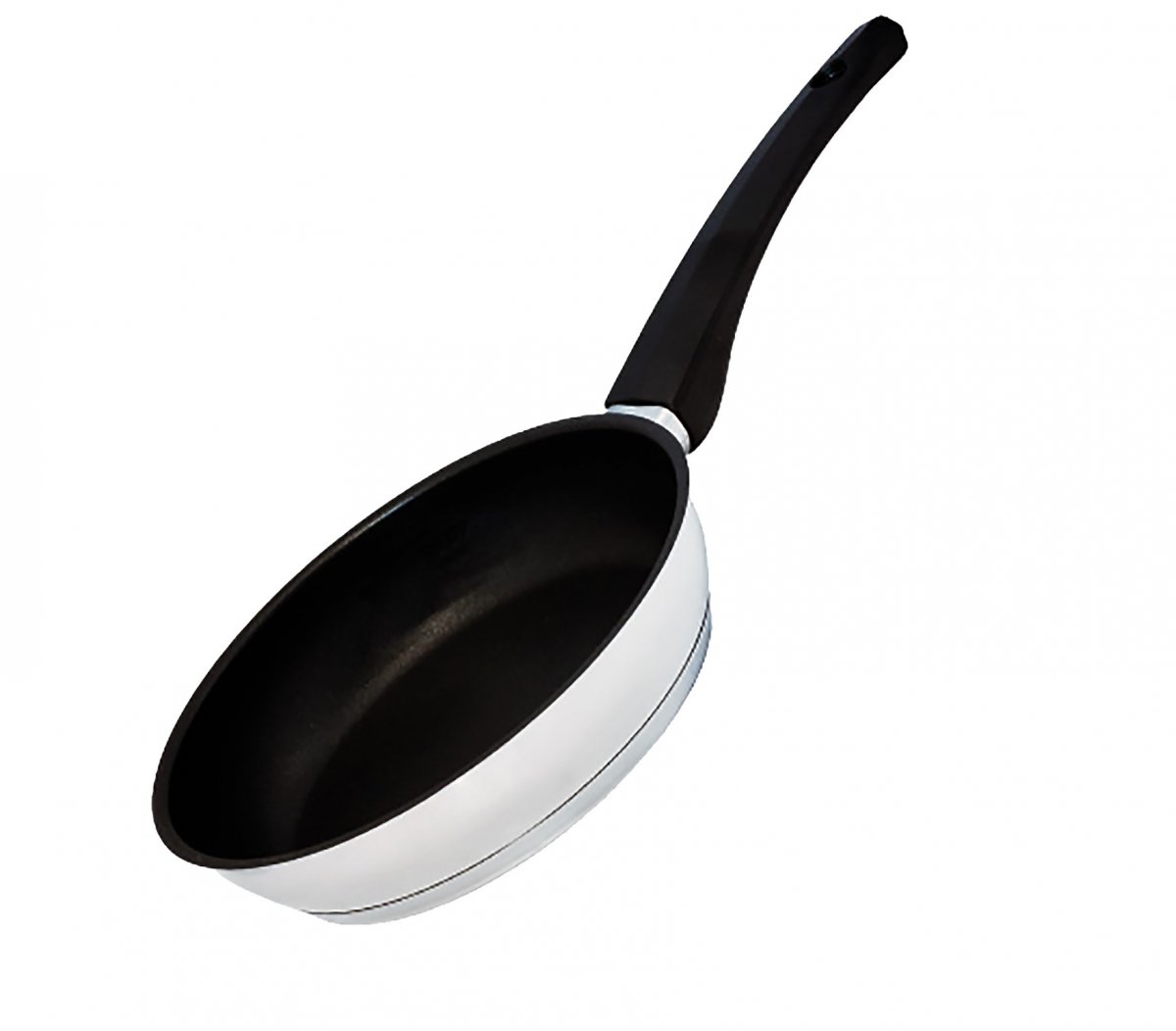 Nordkök 23028 Nordkökspanna 28cm Rostfritt Keramisk Vinklad uppåt